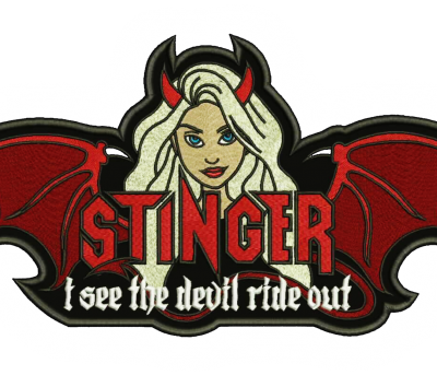 Patch STINGER „Devil“ klein